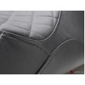 LUIMOTO (Cenno) Rider Seat Covers for the Vespa GTS / 125 / 150 / 300 (2009+) LUIMOTO (Cenno) Rider Seat Covers for the Vespa GTS / 125 / 150 / 300 (2009+)